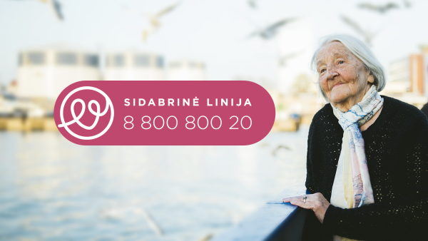 Sidabrinė linija - draugystės pokalbių ir emocinės pagalbos linija vyresnio amžiaus žmonėms