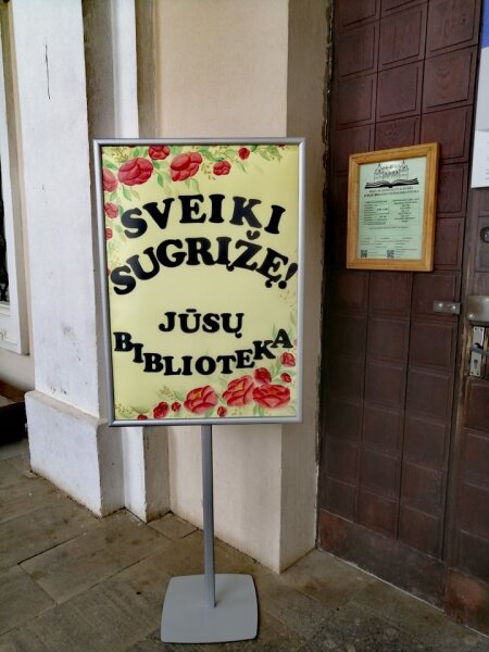 Atnaujinamos bibliotekos paslaugos