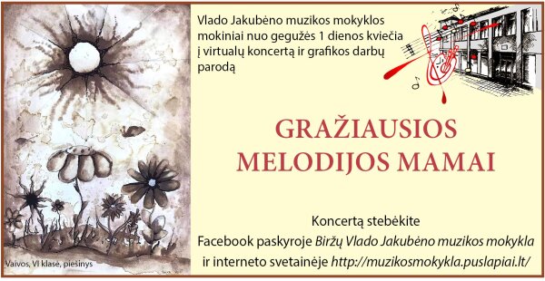 Gražiausios melodijos mamai