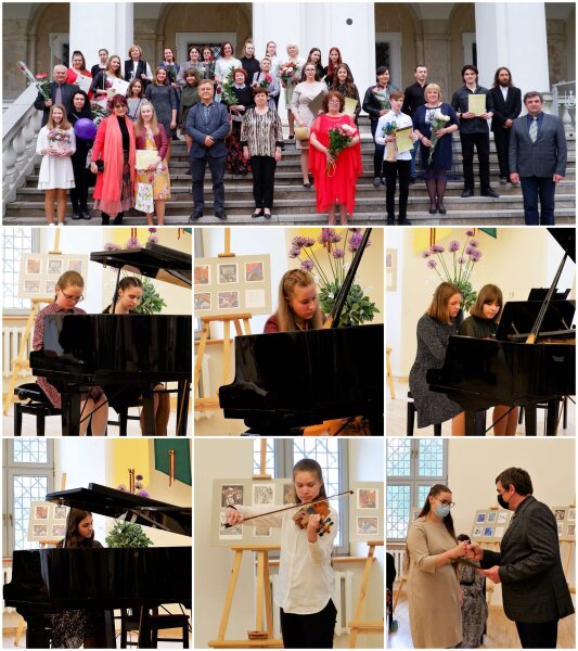 Išleistuvių šventė Biržų Vlado Jakubėno muzikos mokykloje