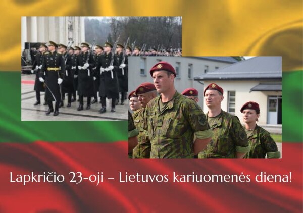 Kviečiame drauge švęsti Lietuvos kariuomenės dieną