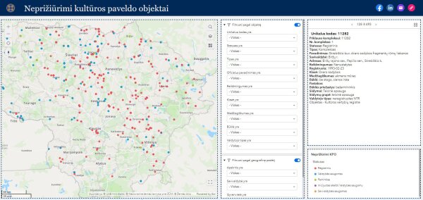 Neprižiūrimų kultūros paveldo objektų svetainė
