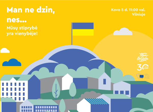 Konferenciją „Man ne dzin, nes…“!