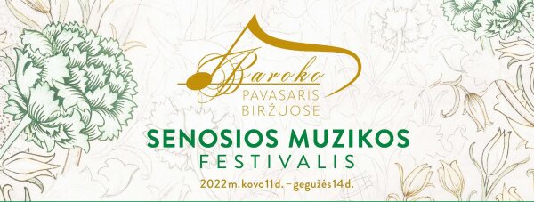 Festivalio „Baroko pavasaris Biržuose 2022“ programa