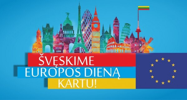 Minint Europos dieną paramos Ukrainai akcija