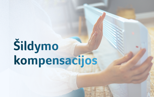 Dėl būsto šildymo išlaidų kompensacijos