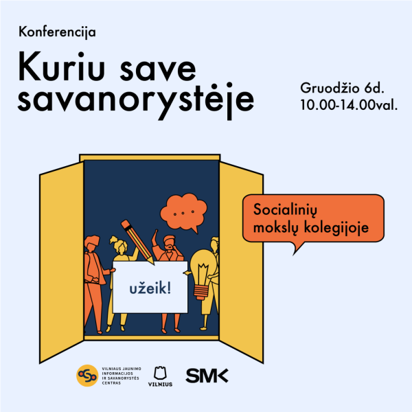 Kviečiame registruotis į konferenciją „Kuriu save savanorystėje“ !