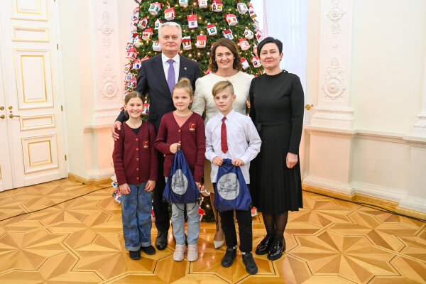 Šventinė popietė Prezidentūroje