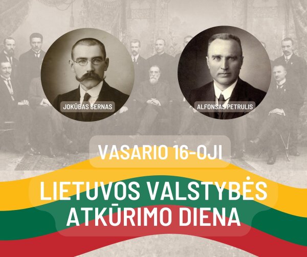 Vasario 16-osios – Lietuvos valstybės atkūrimo dienos renginių programa Biržų rajono savivaldybėje