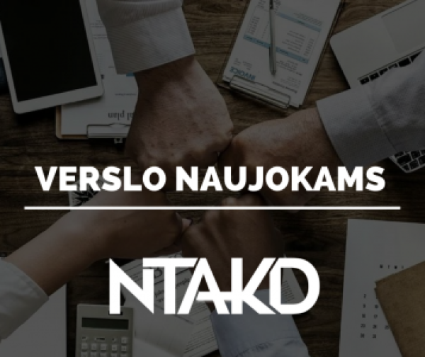 Pranešimas apie mokymus verslo naujokams
