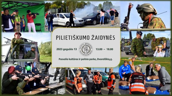 Interaktyvios pilietiškumo žaidynės Pasvalyje!