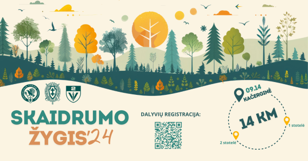 Kviečiame dalyvauti renginyje „Skaidrumo žygis‘24“
