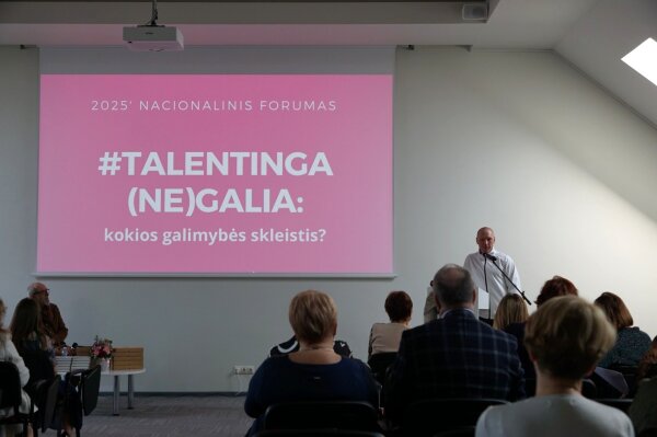 Savivaldybės specialistai dalyvavo forume „Talentinga(ne)galia. Kokios galimybės skleistis?“