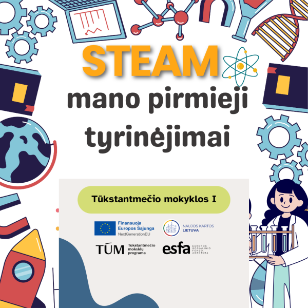 „Aušros“ mokykloje STEAM konferencija