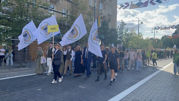 Biržų krašto jaunimas – tarp Lietuvos moksleivių dainų šventės dalyvių