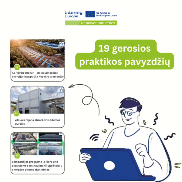 Projekto „Repower Industries“ gerosios praktikos pavyzdžiai – naujos galimybės stiprinti pramonės...
