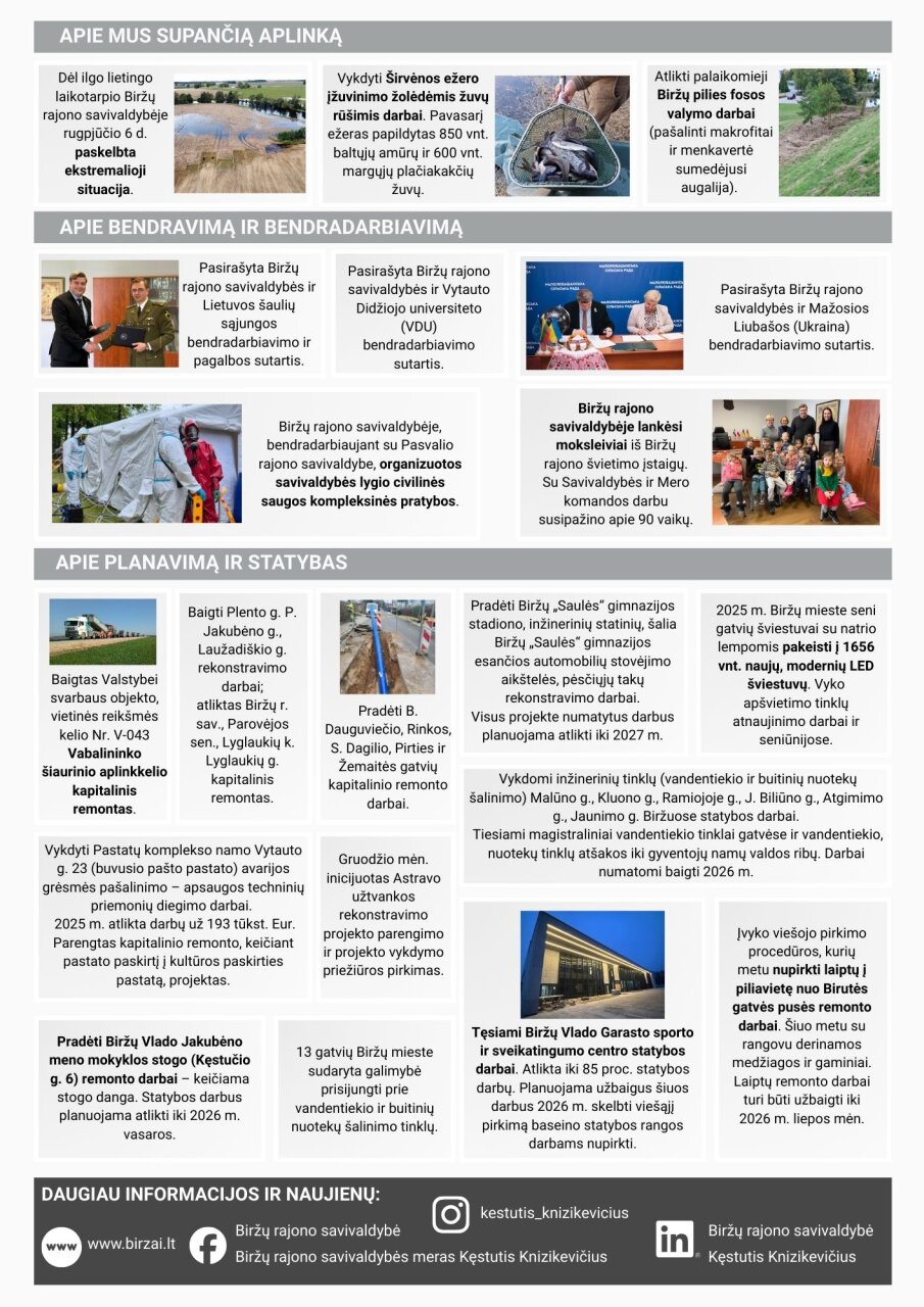 Biržų rajono savivaldybė formuoja strateginius tikslus ateičiai