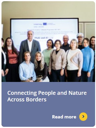 Straipsnis Connecting People and Nature Across Borders